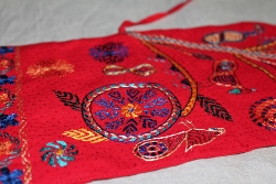 ノクシカタ刺繍ブックカバー